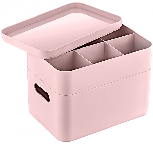 Контейнер-органайзер Okyanus OKY-675 розовый 