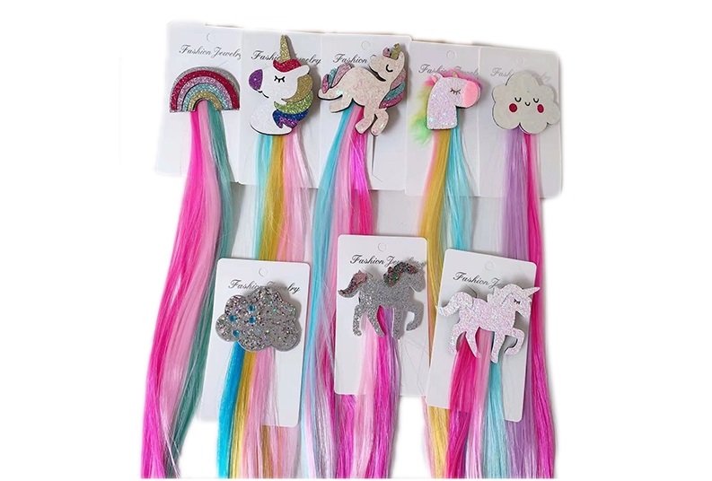 Прядки для волосс Zhorya радужные CC-14 в ассортименте