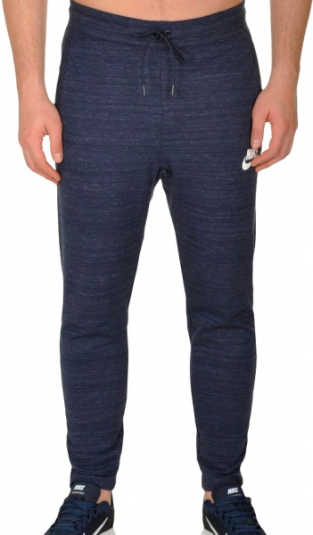 Штани Nike M NSW AV15 PANT KNIT 885923-451 р. S темно-синій