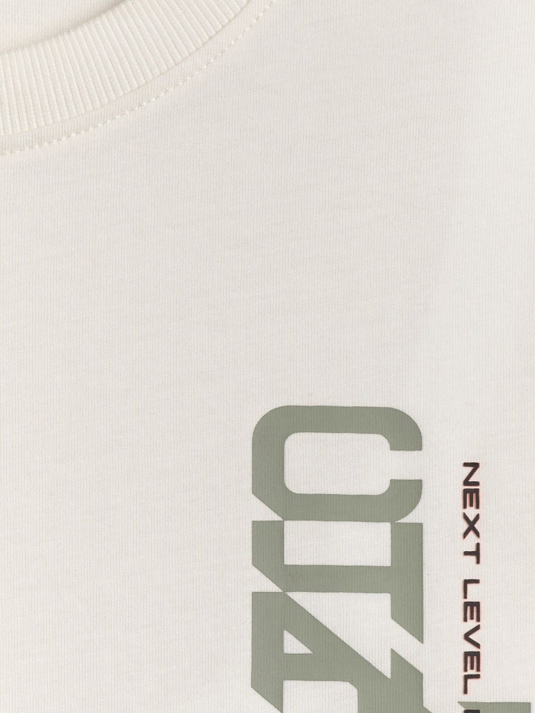 Футболка 4F TSHIRT M2665 4FWSS26TTSHM2665-12S р.M бежевий