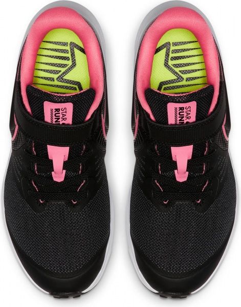Кроссовки Nike STAR RUNNER 2 PSV AT1801-002 р.2,5Y черный