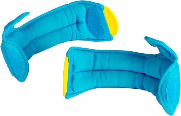 Утяжелители Reebok Wrist Weights Cyan RAWT-11072CY 2x1,5 кг 