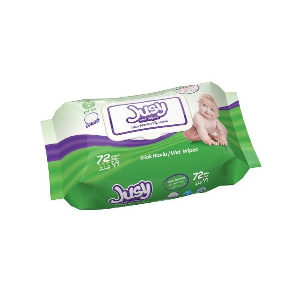 Влажные салфетки Jusy Wet Wipes 72 шт.