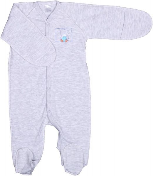 Комбинезон детский для мальчика Татошка р.62 серый м15253смл 