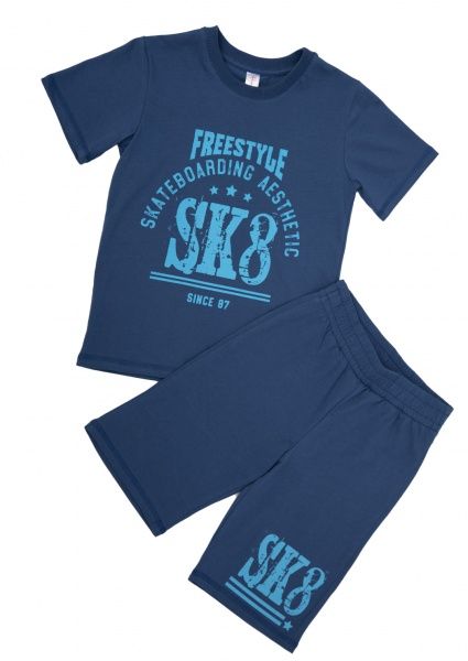 Костюм для хлопчиків Roksana Activе р.128-134 синій 0014/12142 