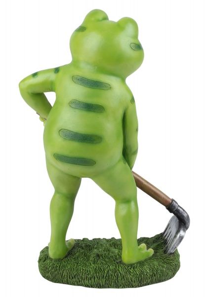 Фігурка декоративна Engard Жабка-садівник KG-31