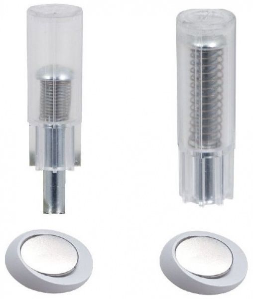 Стопор скрытый RDA Modello2 Vitrum Space магнитный белый