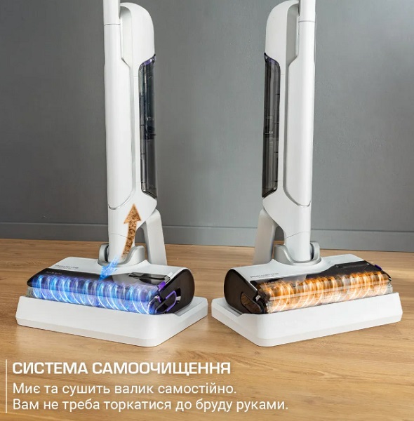 Пылесос аккумуляторный Rowenta GZ7035WO white