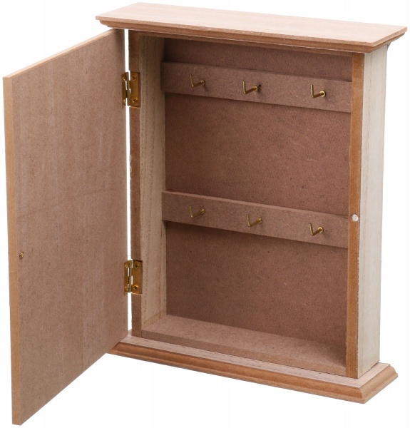 Ключница Карта 20х6х24 см черно-бежевая (HY20A010)