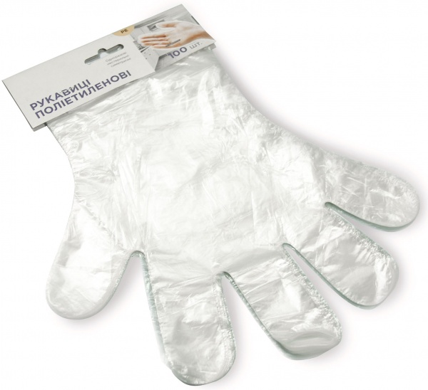 Перчатки полиэтиленовые Petruzalek HoReCa р.универсальные 100 пар/уп. 