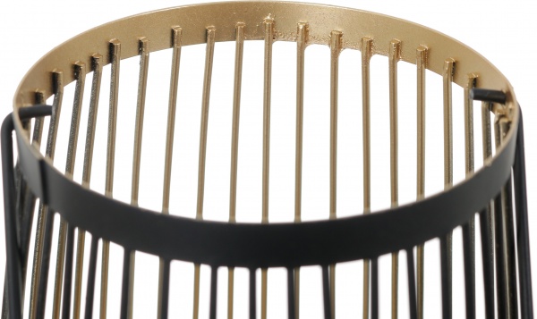 Підсвічник-ліхтар ASH510960 металевий 144х240 мм