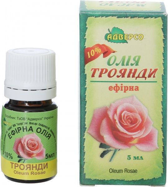 Эфирное масло Адверсо Трояндова 10% 5 мл 