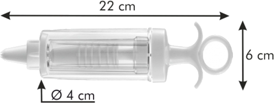 Шприц кондитерский и 8 насадок Delicia 630527 Tescoma