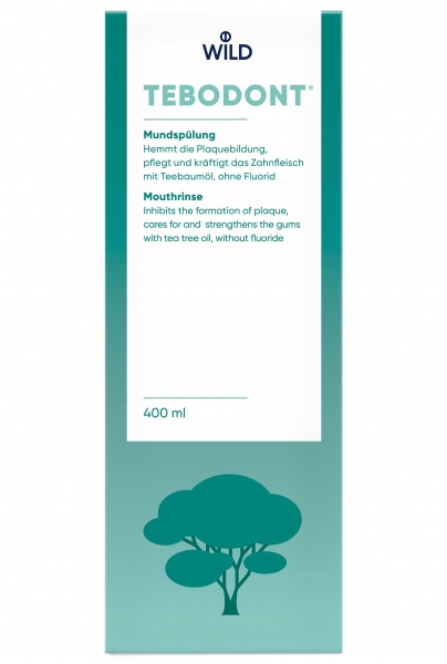 Ополаскиватель для полости рта Tebodont с маслом чайного дерева 400 мл