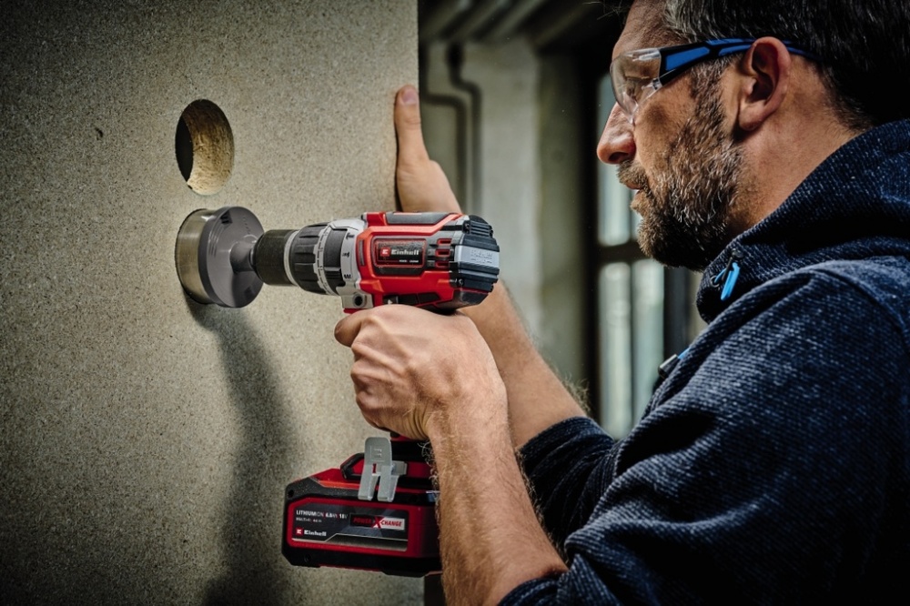 Шуруповерт ударний акумуляторний Einhell TP-CD 18/60 Li- i BL - Solo 4514205