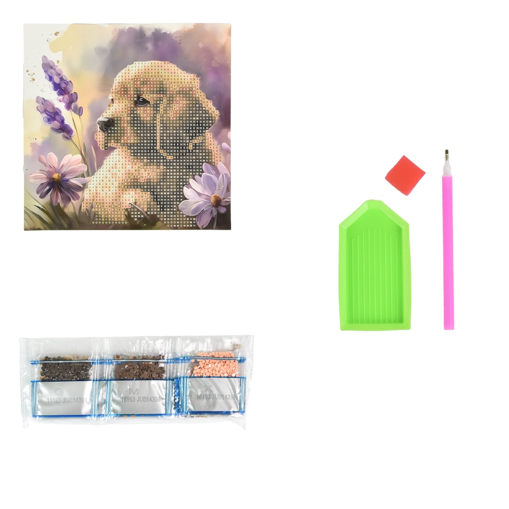 Алмазная мозаика 18х18 см в ассортименте Strateg