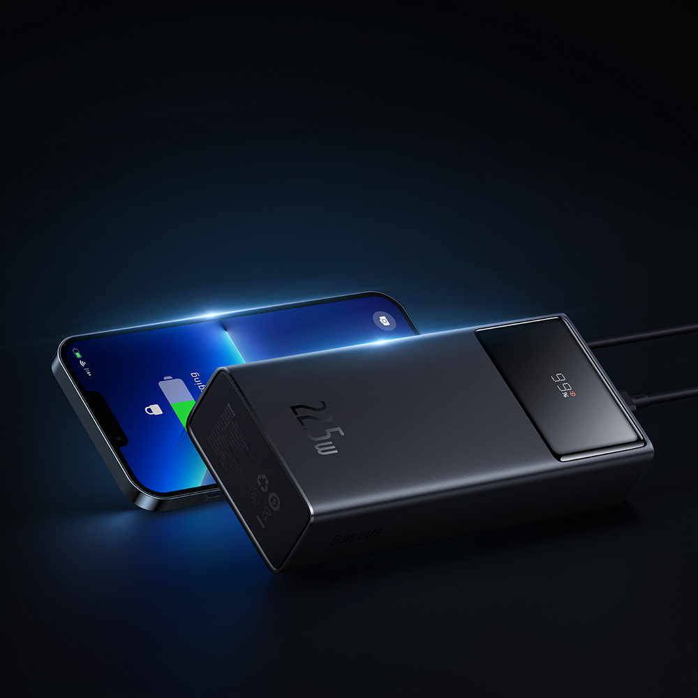 Повербанк BASEUS 30000 mAh black (PPXJ080101) Star Lord Display