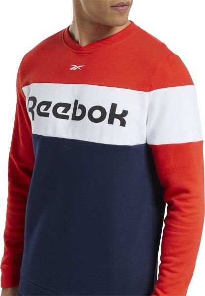 Джемпер Reebok TE LL FLC Crew FS8473 р. L