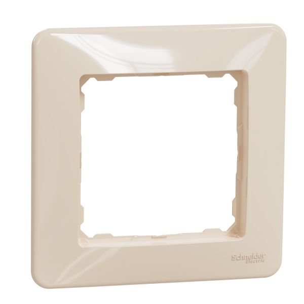 Рамка одноместная Schneider Electric Sedna Design универсальная бежевый SDD312801
