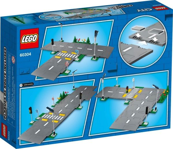Конструктор LEGO City Road Plates 60304