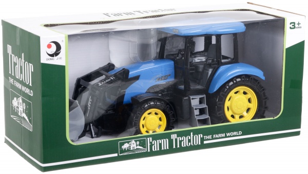 Игрушка Shantou трактор фермерский 44.5х16х19 см голубой JY238776