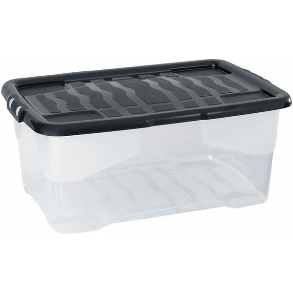 Ящик для зберігання Strata 42 л прозора 600х400х250 мм