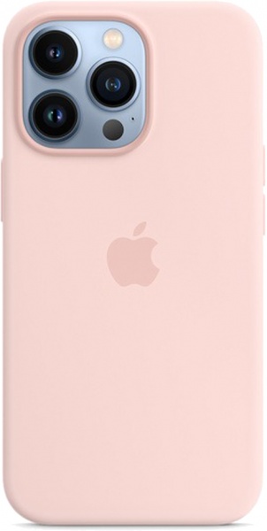 Чехол-накладка Apple Silicone Case with MagSafe для Apple iPhone 13 Pro chalk pink (MM2H3ZE/A)