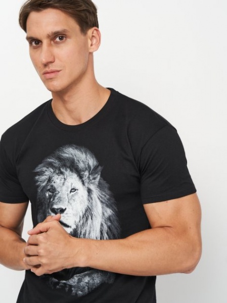 Футболка Sol's IMPERIAL 190 THE LION KING (11935280) 11500309/102XL р.XL чорний