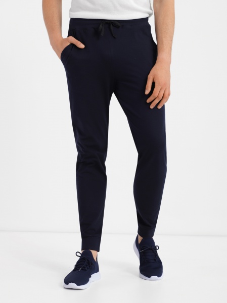 Брюки домашние Роза р. M темно-синий 211091 