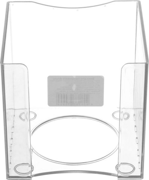 Лоток для бумаг ПС 8.5х8.5х8 см прозрачный