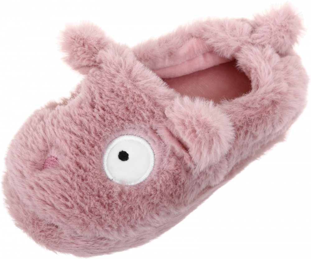 Тапочки для девочек HW с аркой Поросенок р.28-29 розовый NULL