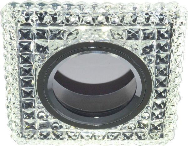 Светильник точечный Blitz BL 327S3 с LED-подсветкой 3 Вт 4000 K MR16 35 Вт G5.3 хром 