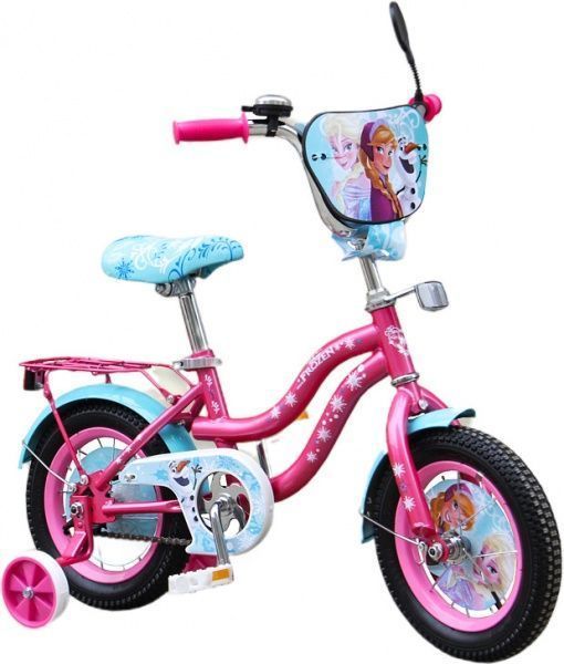 Велосипед дитячий Disney Frozen 12'' рожевий 191207