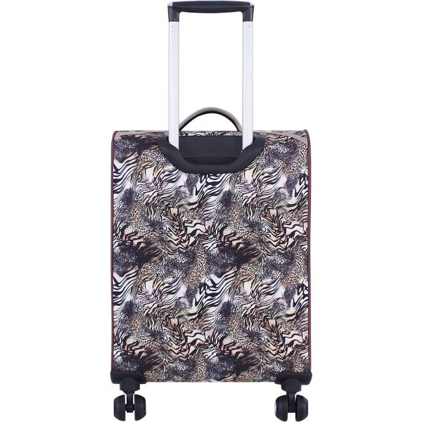 Чемодан Bagland Леопард 36 л коричневый 725 (0037966194) 