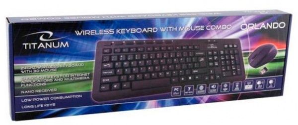 Комплект клавіатура + миша Esperanza TK104UA 