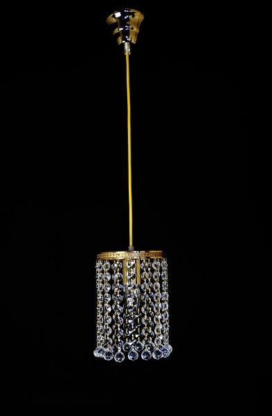 Підвіс Crystal Life 1x40 Вт E14 золото SP901/1-R15GO 