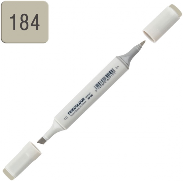 Маркер спиртовой FINECOLOUR Sketch EF100-184 bcds серый №5 