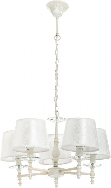 Люстра подвесная Arte Lamp 5xE14 бело-золотистый A9566LM-5WG 