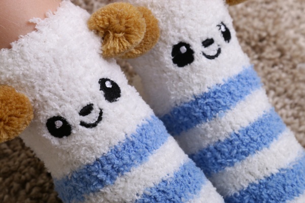 Носки для мальчиков Maxwin KIDS Страйп р.23-25 голубой с белым 