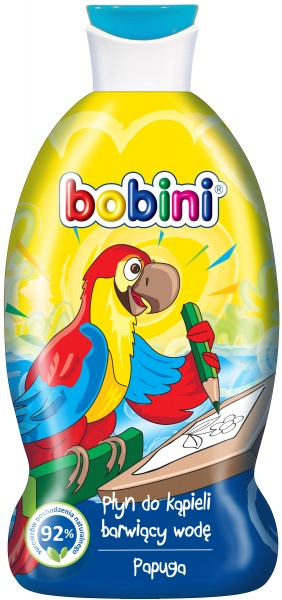 Шампунь-гель для душа Bobini Baby Папуга 3 в 1 330 мл (6351)