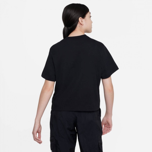 Футболка Nike G NSW TEE BOXY CARNIVAL FD0938-010 р.M чорний