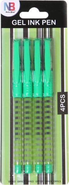 Набор ручек гелевых Nota Bene Green Maccaron 4 шт. 