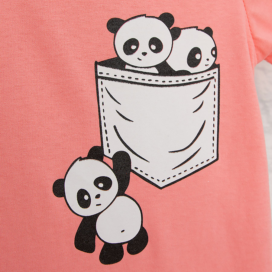 Ночная рубашка для девочек Blanka Карман р.104-116 терракотовый 110500