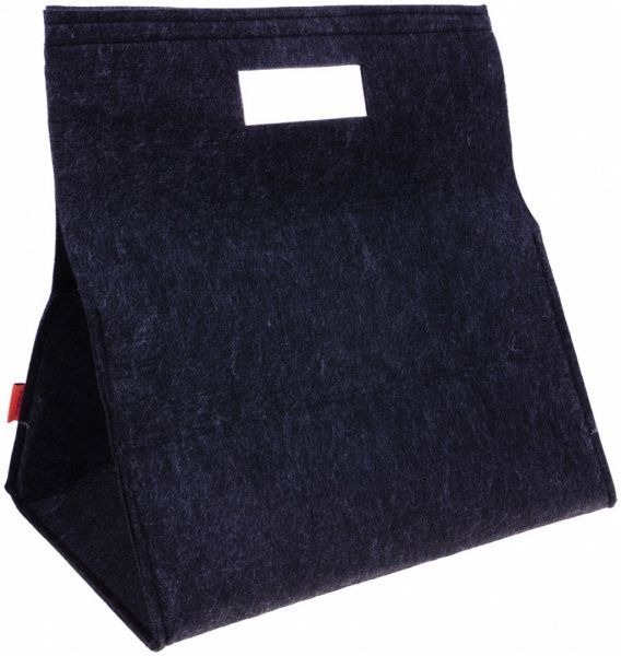 Кошик текстильний на липучці синій 250x360x200 мм