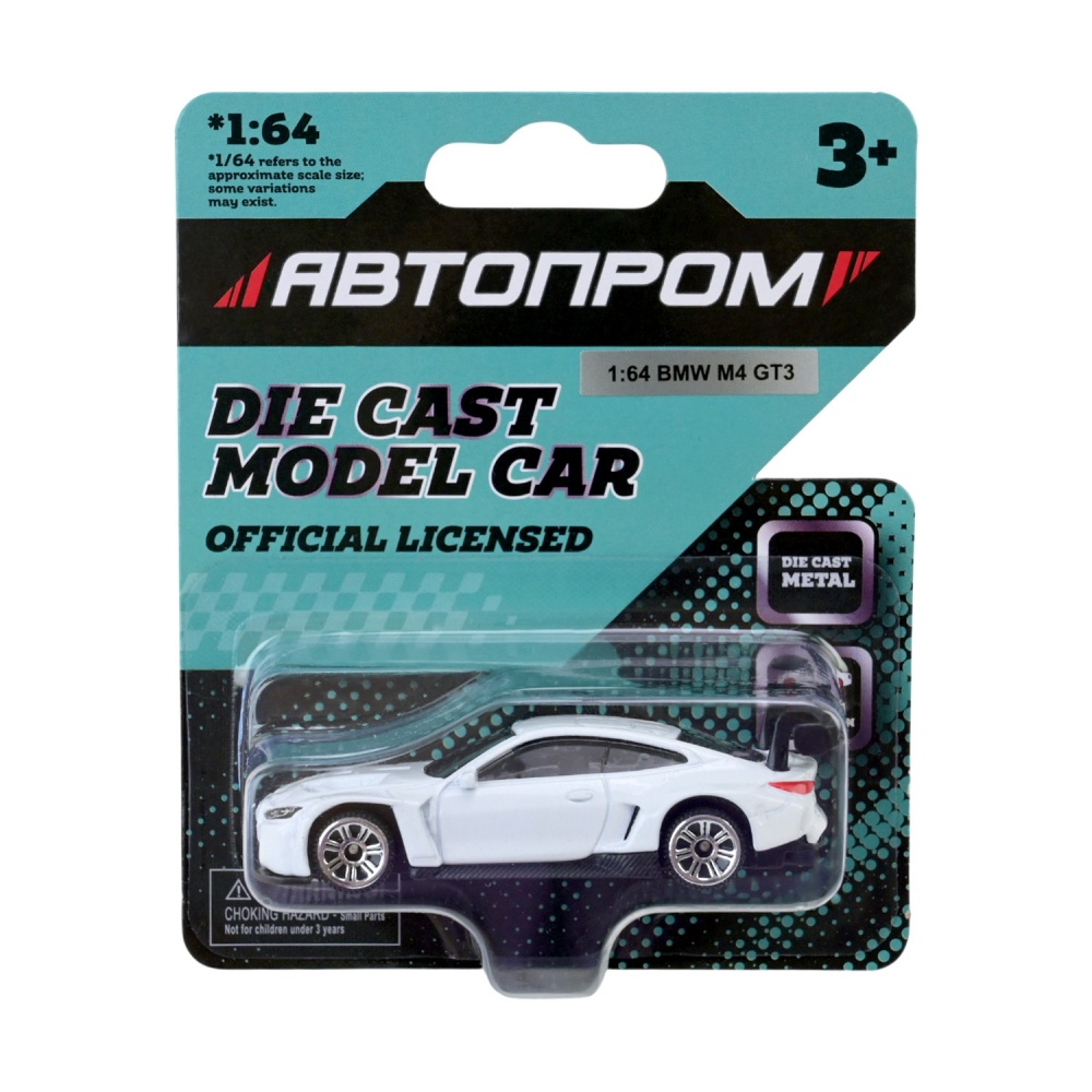 Автомодель Автопром 1:64 микс моделей AP6405