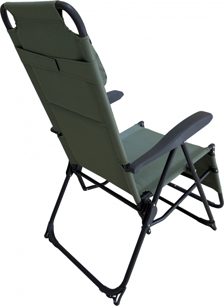 Шезлонг розкладний Grilland SX-3219-1 64x114 см оливковий