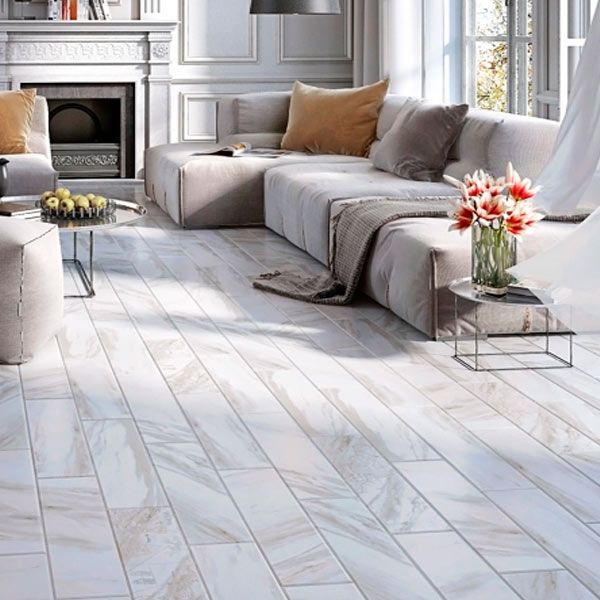 Плитка Інтеркерама Carrara сірий 110071 150х600 мм