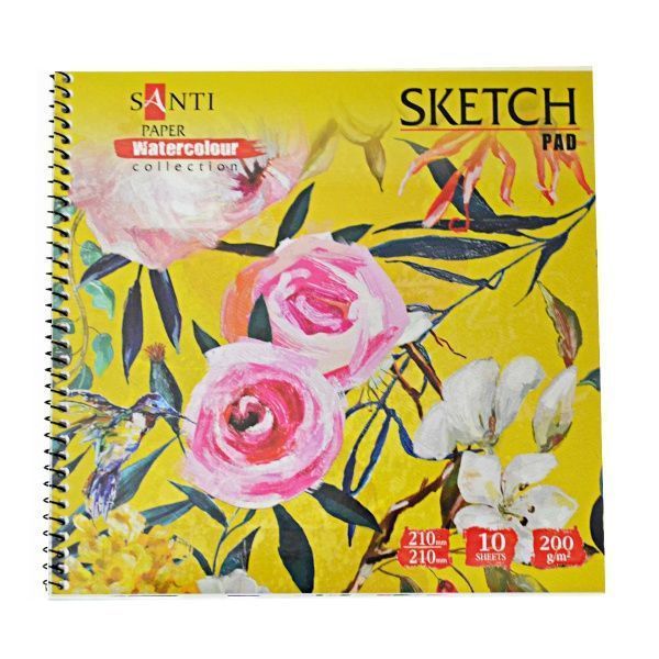 Альбом для акварелі Floristics Paper Watercolour Collection 10 л 742623 Santi