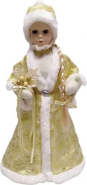 Декорація новорічна Снігурка 50 см EPI-SD2022-gold 