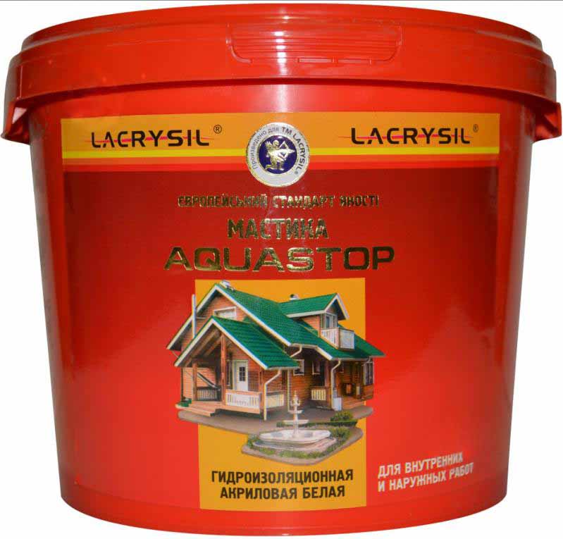 Мастика гідроізоляційна Lacrysil Aquastop 1 кг